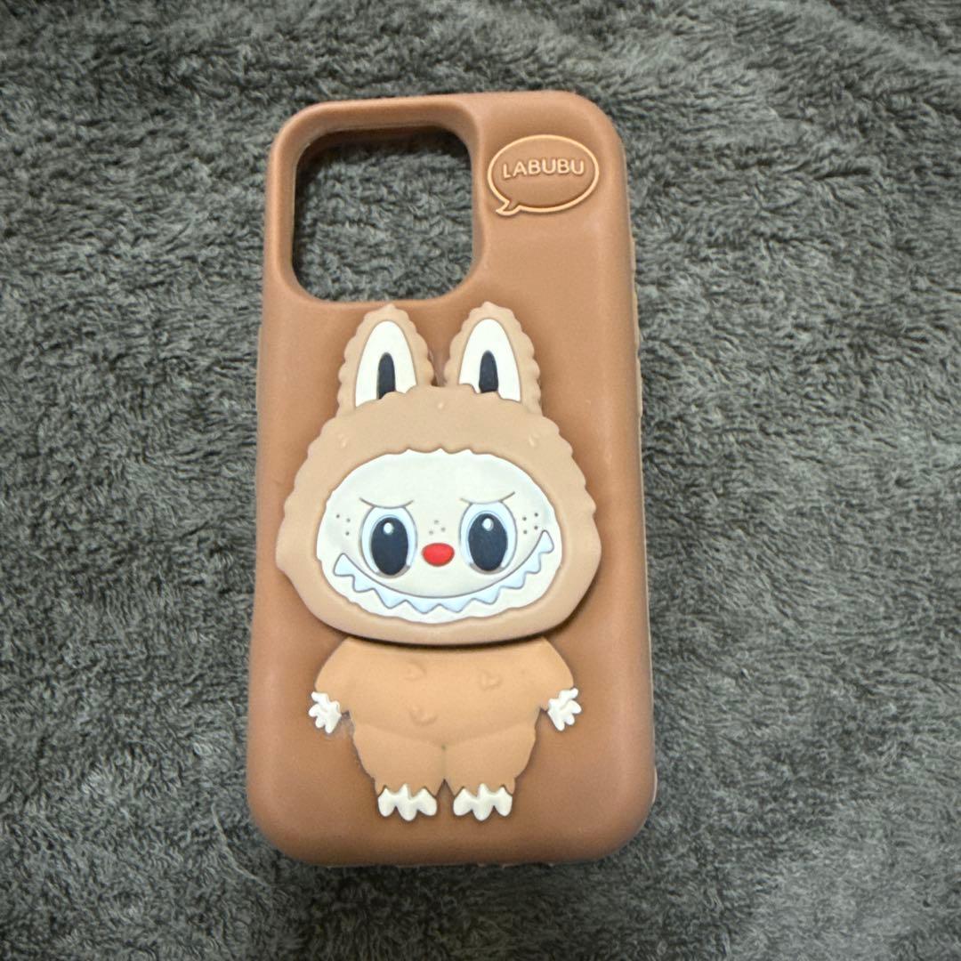 ラブブブ iPhoneケース ブラウン