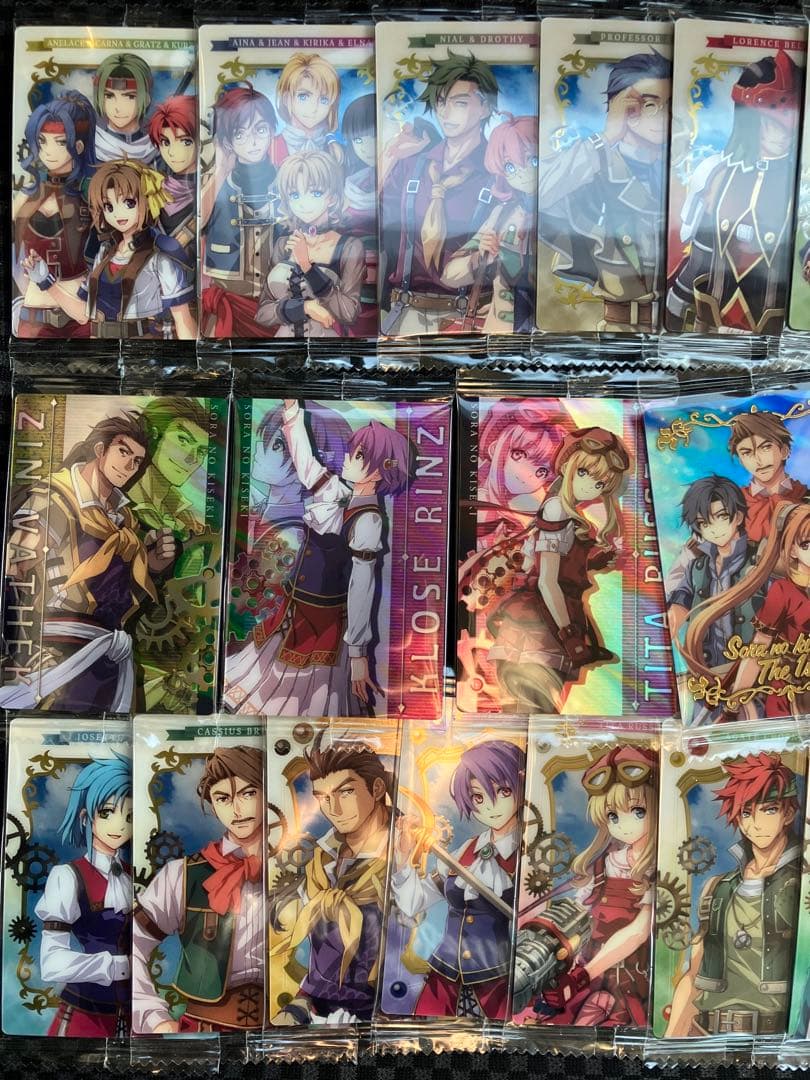 空の軌跡　the 1st　 ウエハース　セミコンプ　27種　キービジュアル