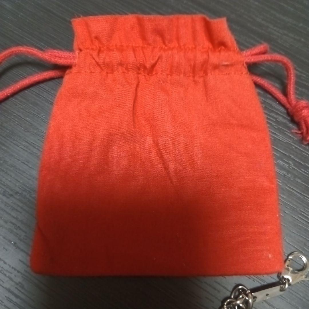 DIESEL ディーゼル レッド チェーンブレスレット ステンレス