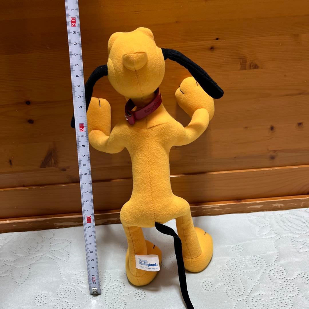 プルートぬいぐるみ(東京ディズニーランド初期)ポージング プルート ワイヤー入り