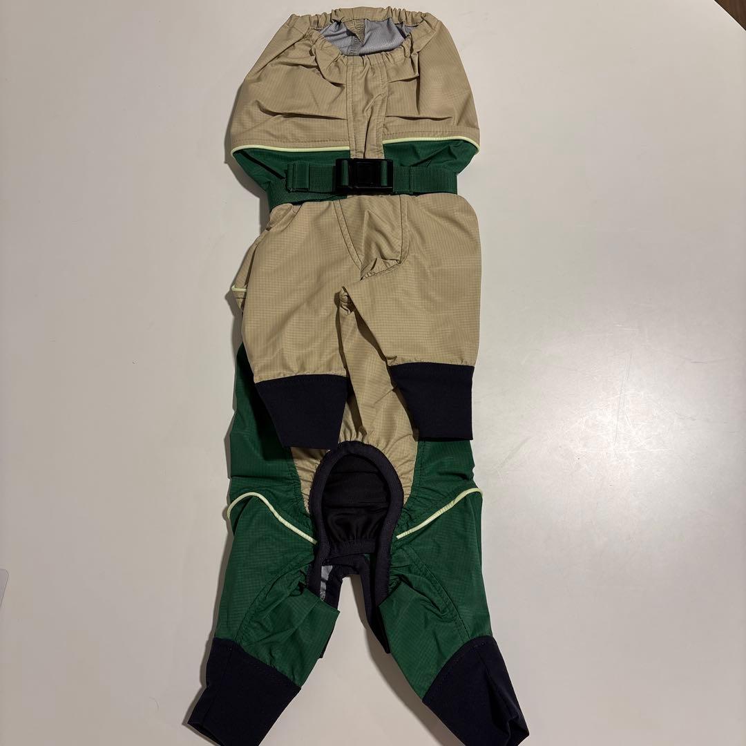 ALPHAICON 犬服　レインドッグガード AVOCADO S