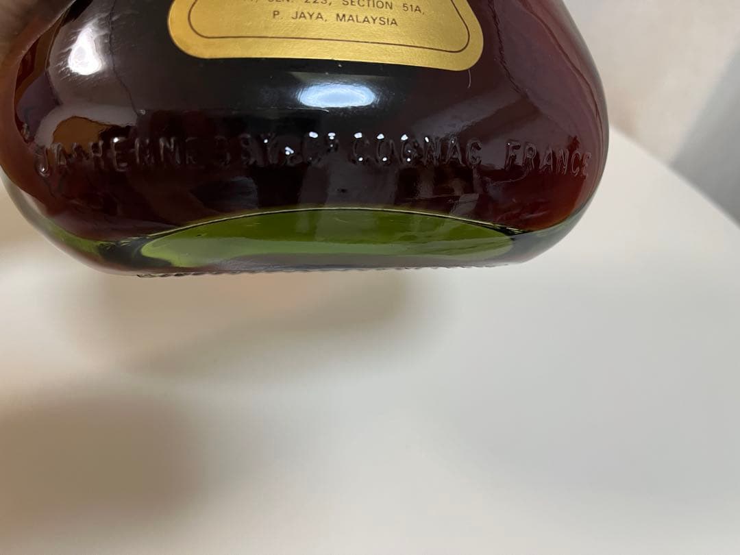 倖毅　ヘネシー コニャック XO 金キャップ グリーンボトル 古酒