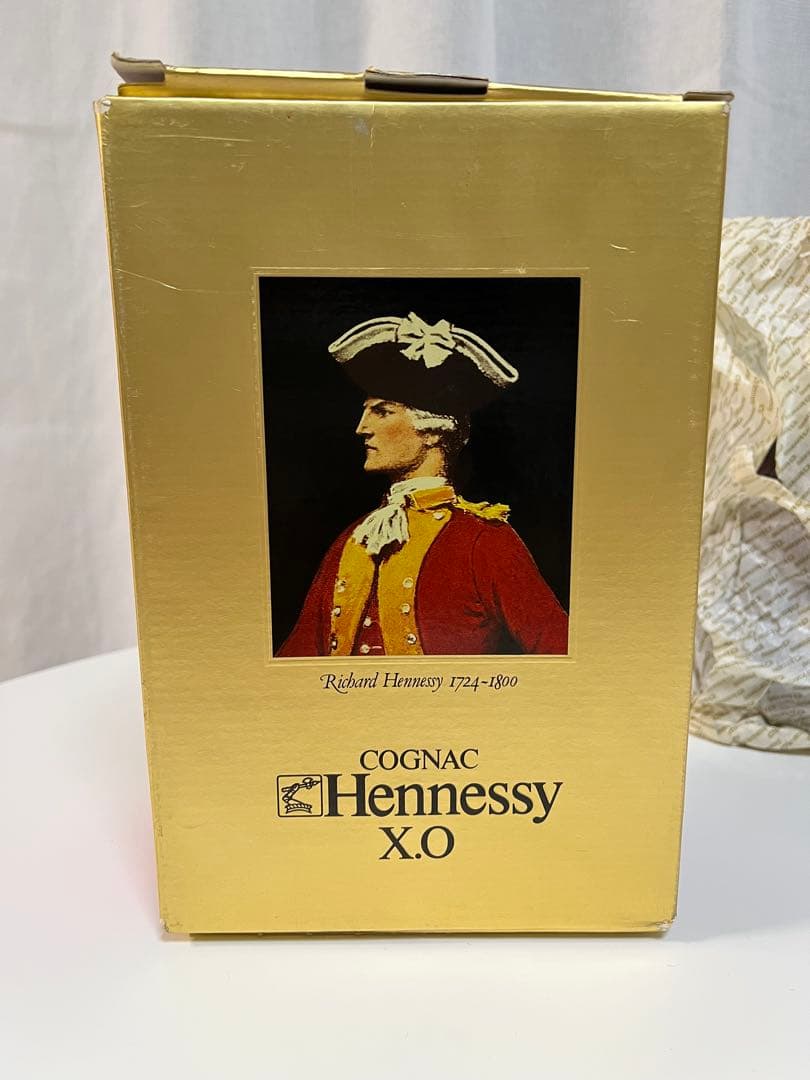 倖毅　ヘネシー コニャック XO 金キャップ グリーンボトル 古酒