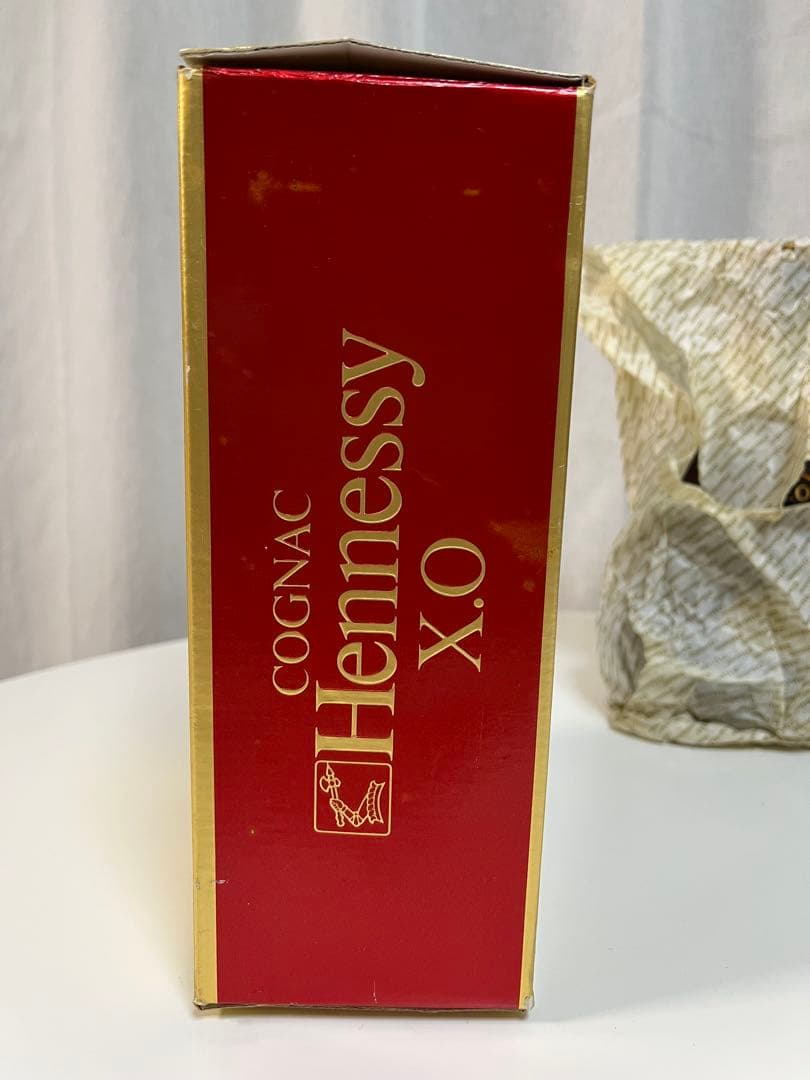 倖毅　ヘネシー コニャック XO 金キャップ グリーンボトル 古酒