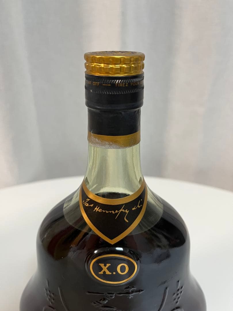倖毅　ヘネシー コニャック XO 金キャップ グリーンボトル 古酒