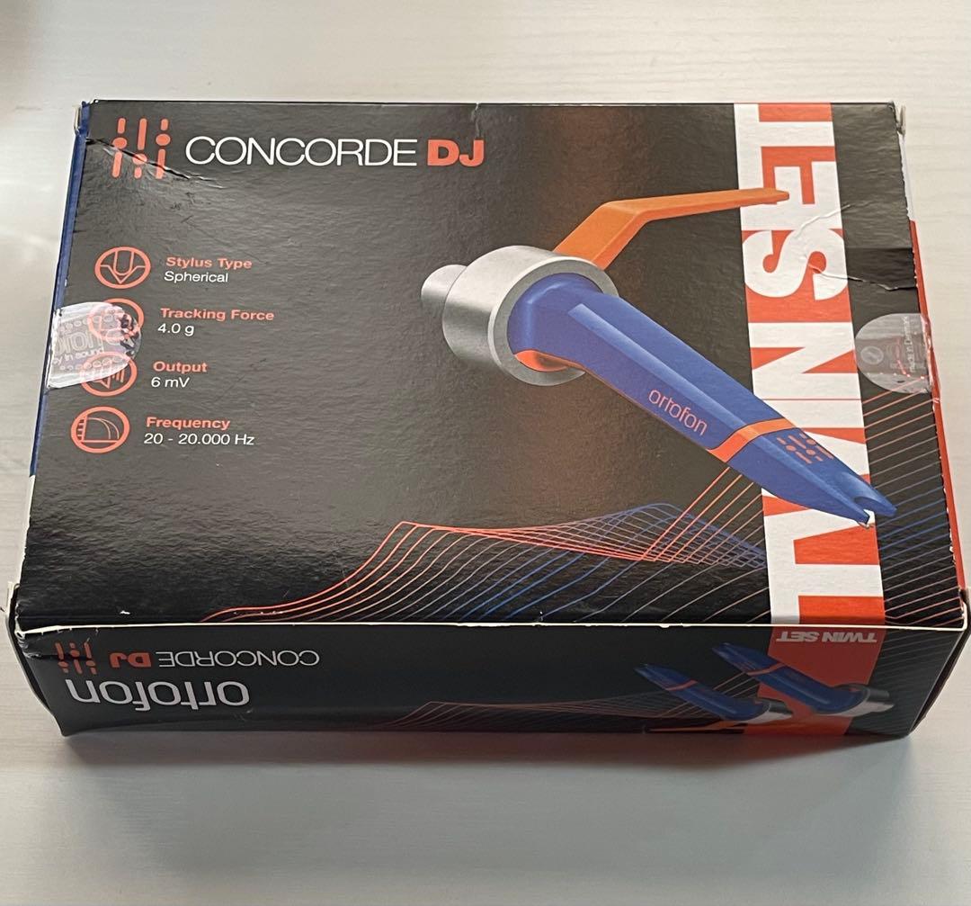 ortofon CONCORDE DJ レコードカートリッジ ツインセット