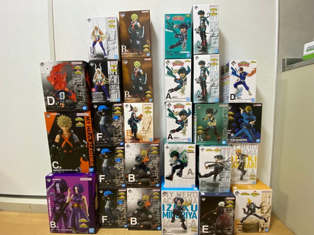 僕のヒーローアカデミア ヒロアカ 一番くじフィギュア　27個　まとめ売り