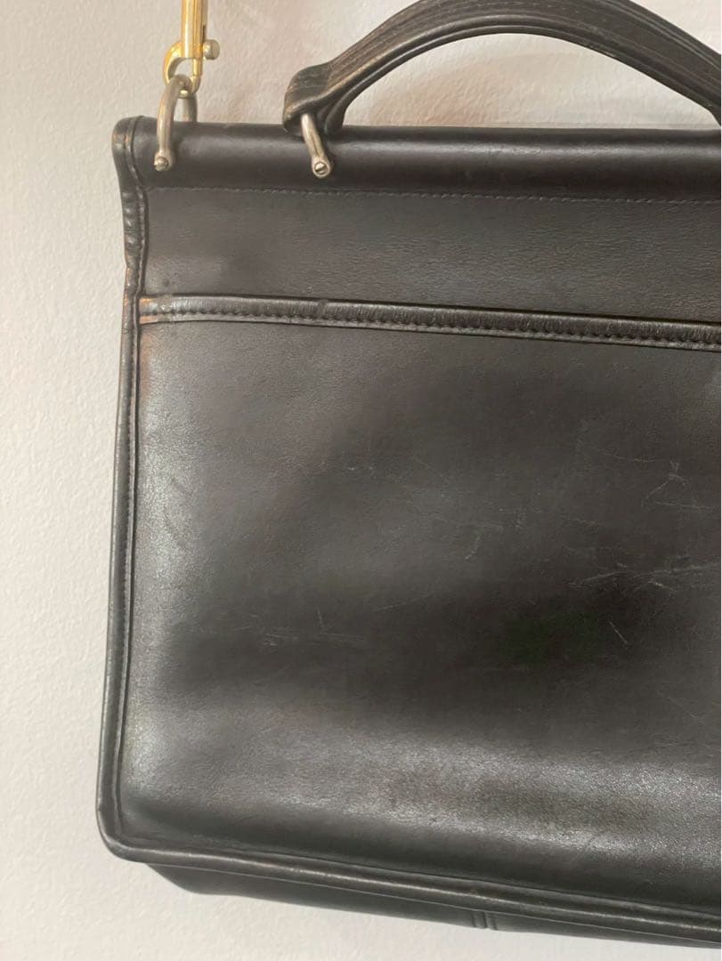 オールドコーチ ウィリスバッグ 2way ショルダーバッグ ブラック