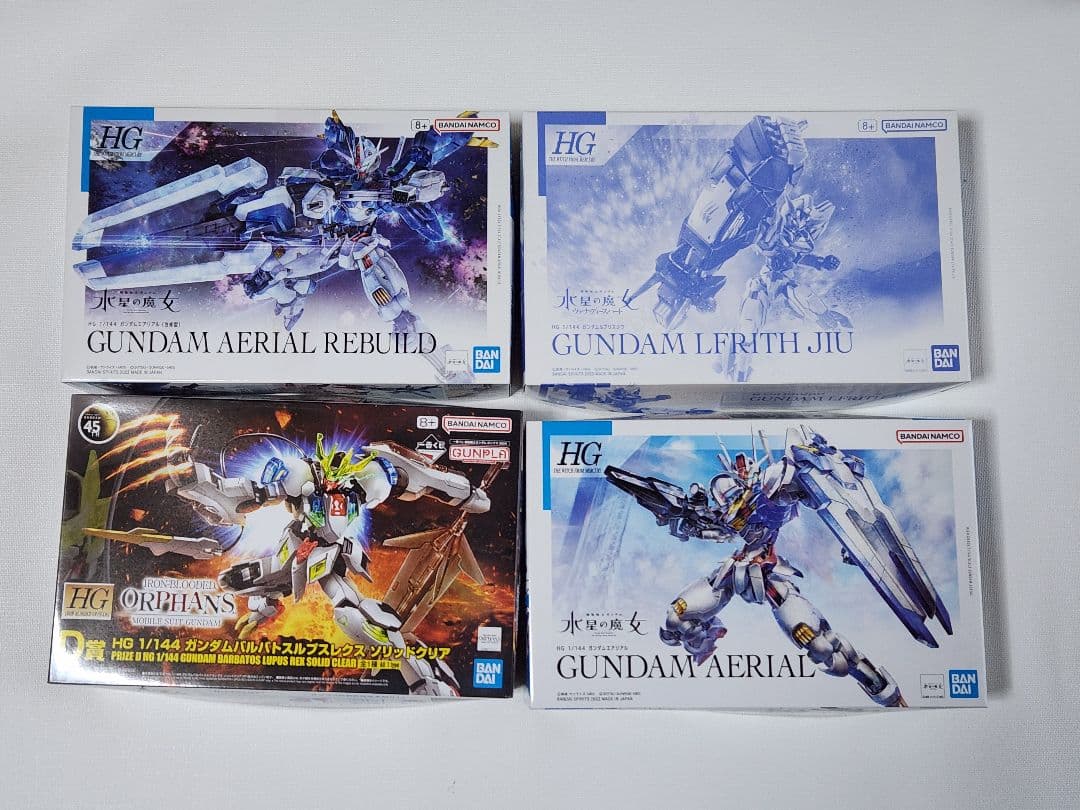 HGガンプラセット RX-78-2 GUNDAM 他