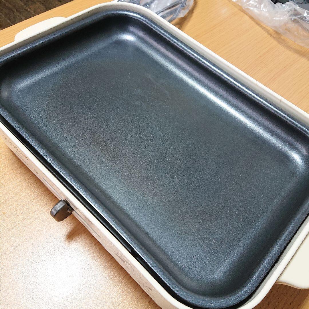 BRUNO【スヌーピーSNOOPY】ホットプレート、ホワイト