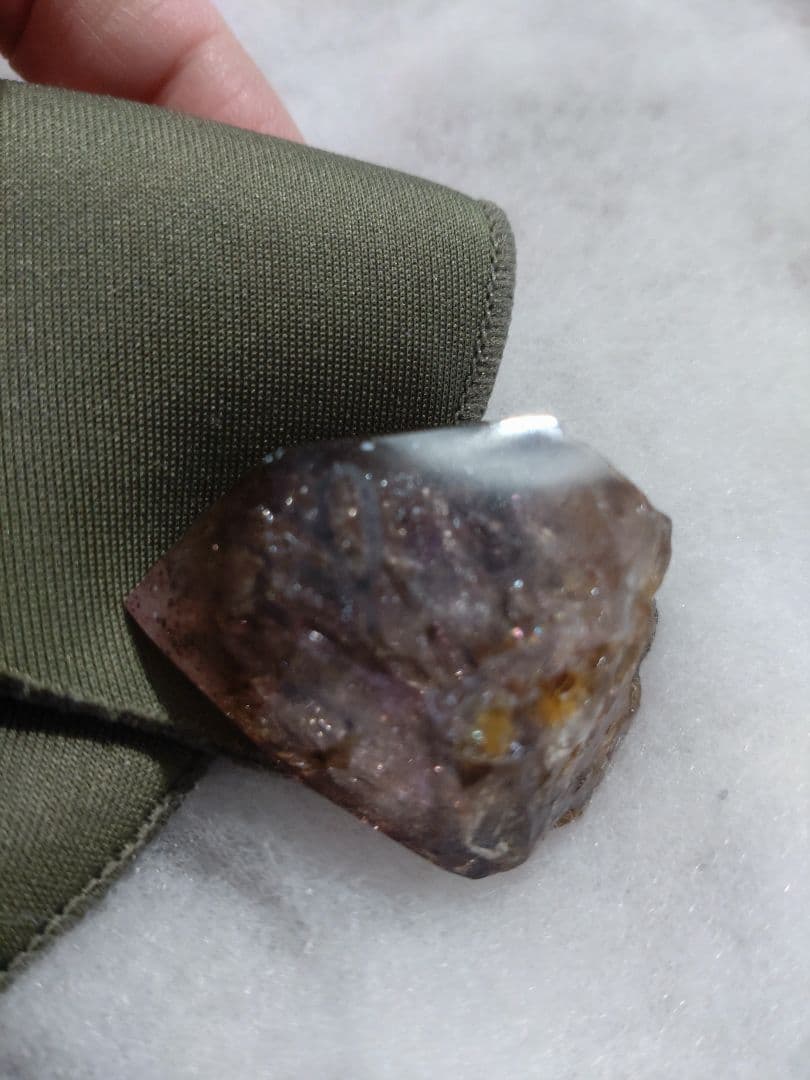 【希少石】スーパーセブン❤️虹入り!!水入り!!