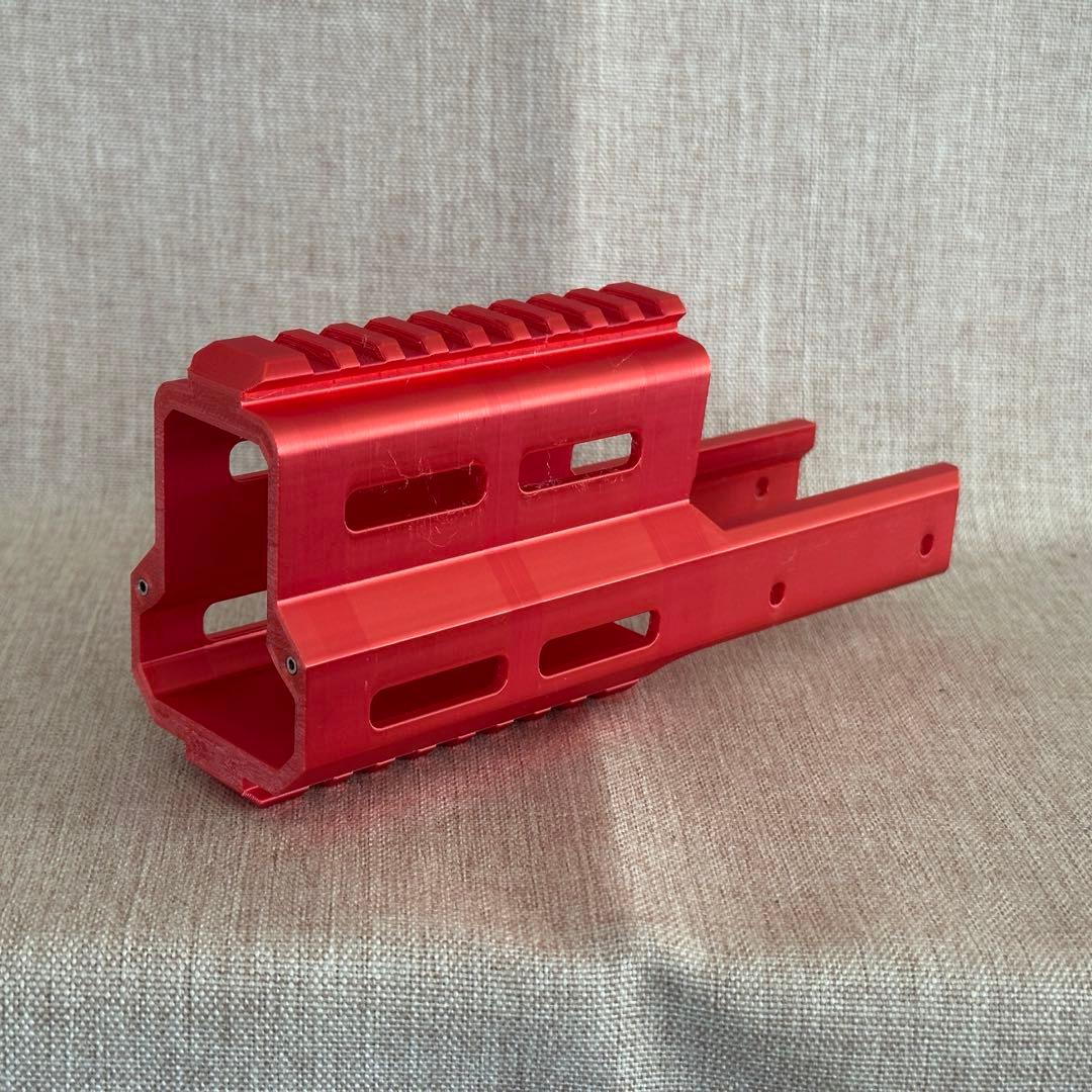 3Dプリンター製 クリスベクター用ハンドガード 光沢レッド