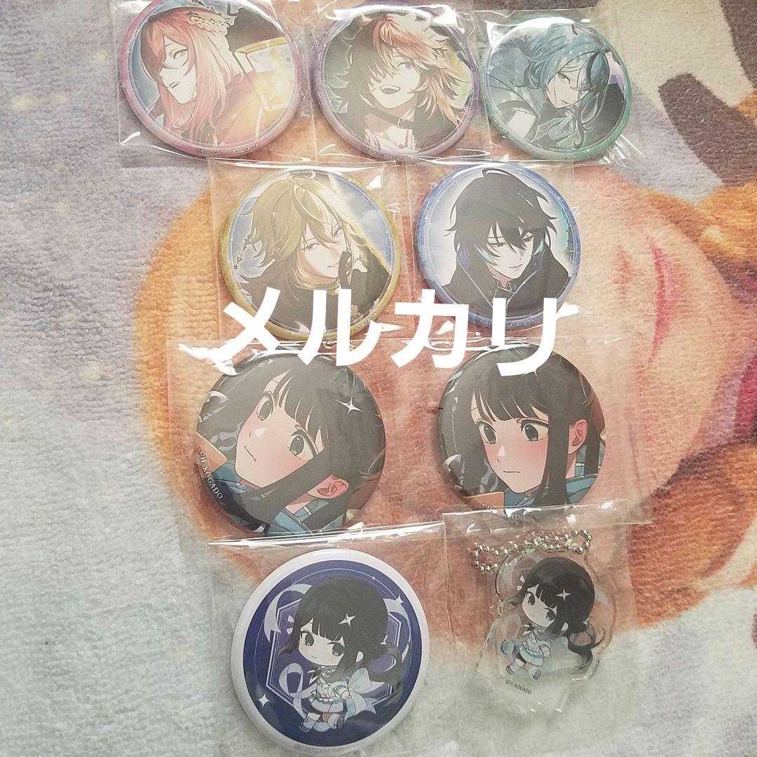 OVERREQUIEMZ 缶バッジ ワングー アリスNET ブロマイド オバレク