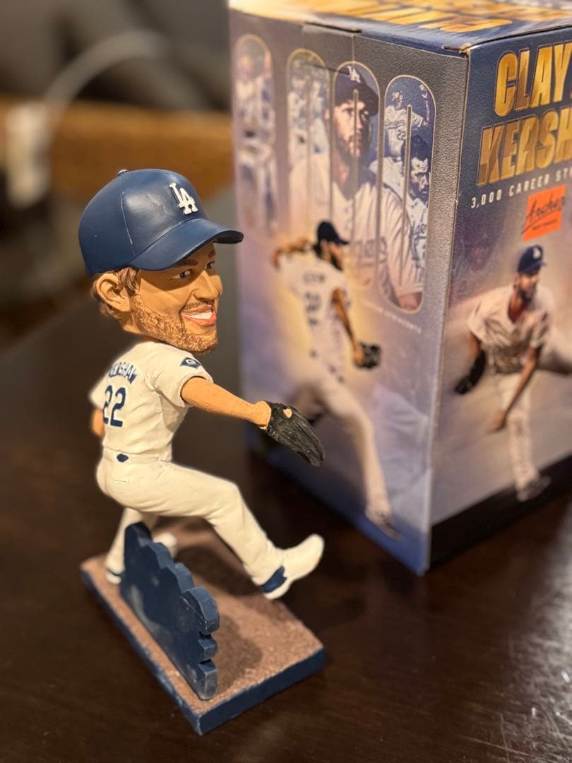 【球場限定】9/20クレイトンカーショー3000奪三振ボブルヘッド