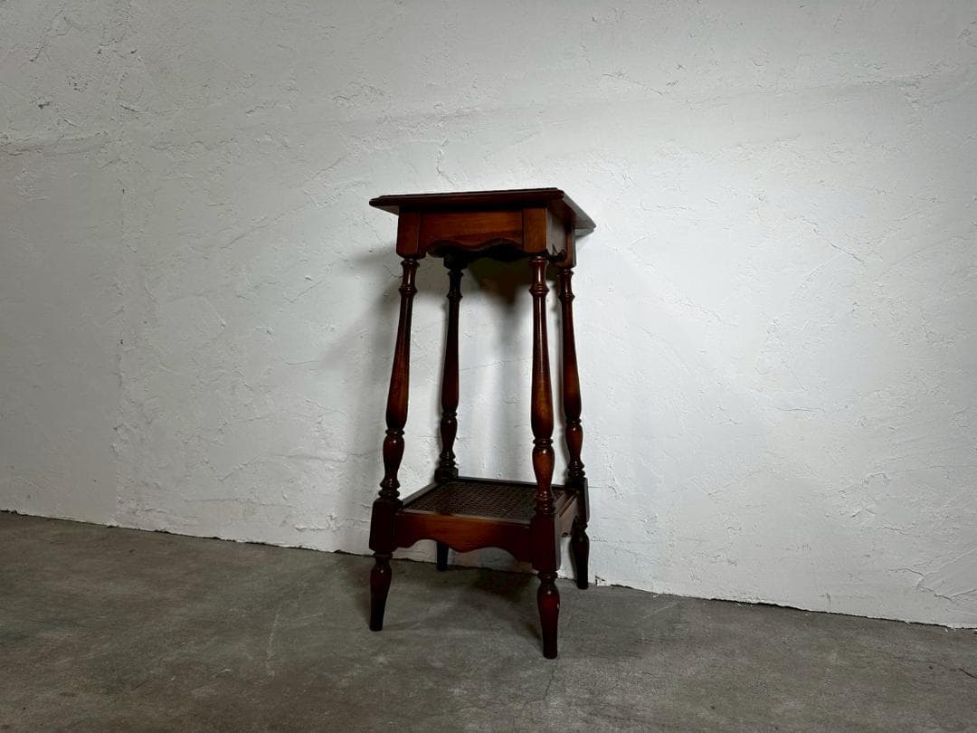 『karimoku』カリモク サイドテーブル 花台 飾台 電話台 RWcen30