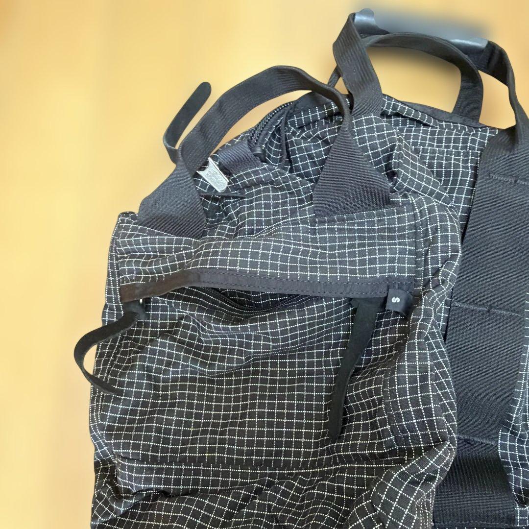 GREGORY ボストンバッグ ブラックチェック