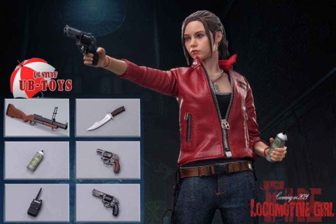 バイオハザード　クレア・レッドフィールド　1/6 フィギュア　ホットトイズ　系