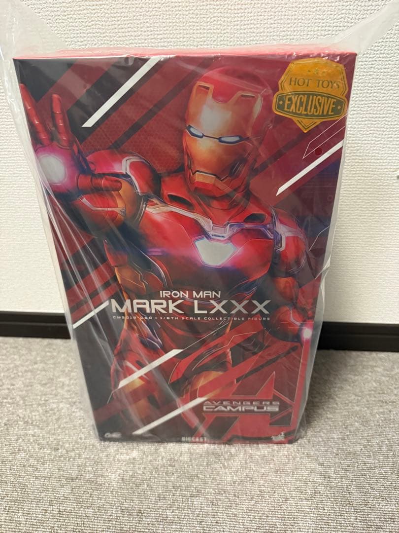 新品、未開封！　ホットトイズ　アイアンマン　マーク80 ムービーマスターピース