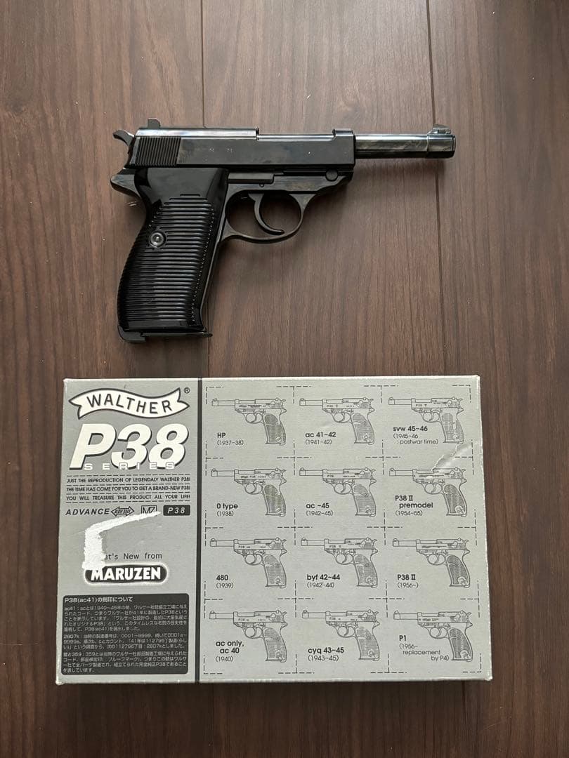 MARUZEN マルゼン　WALTHER ワルサー　P38 ブローバック