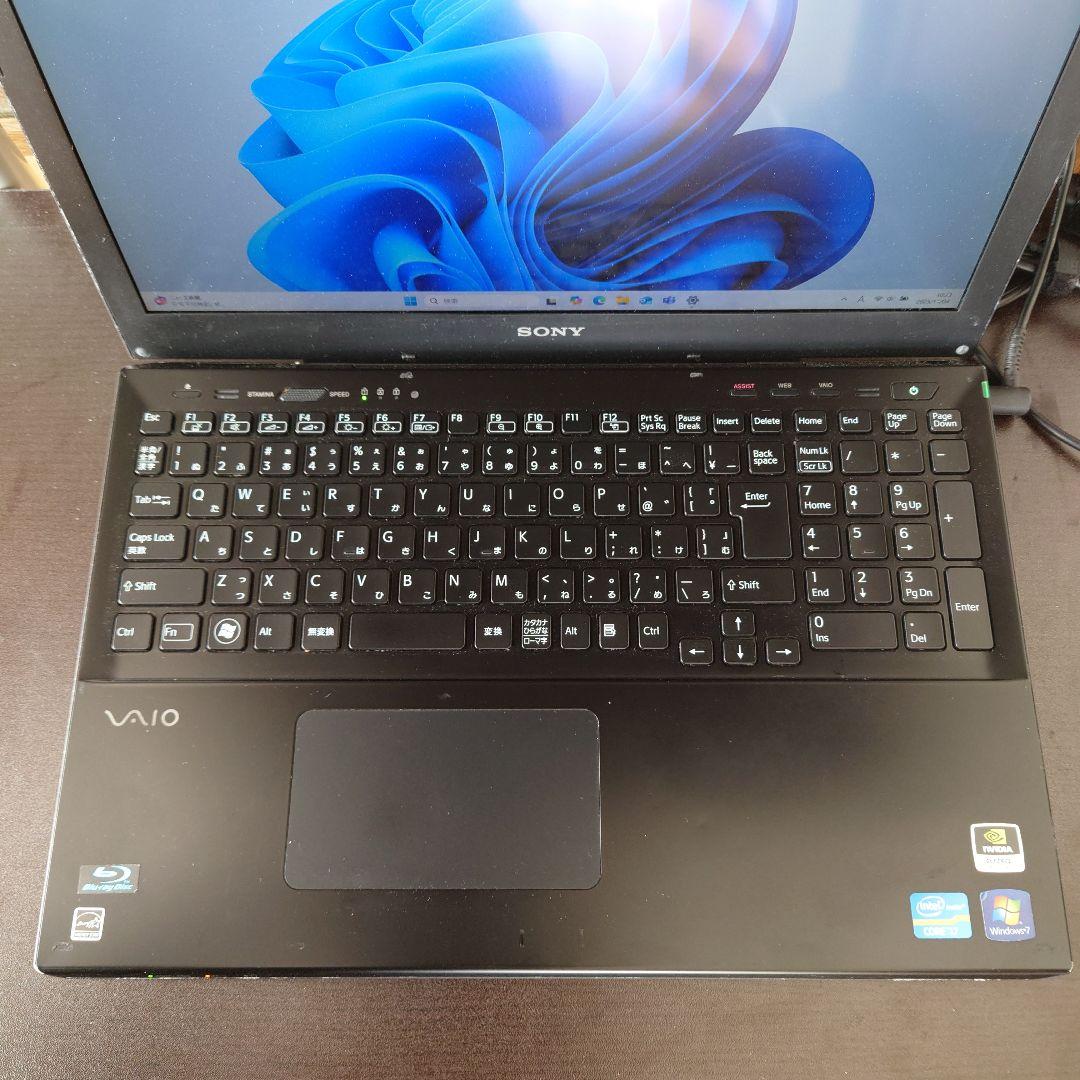 SONY VAIOノートPC SVS15119FJB Windows 11