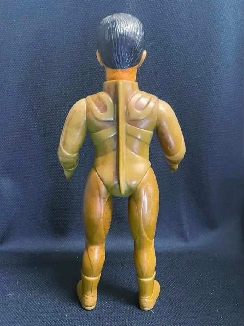 大サイズ【昭和当時物】■ ブルマァク ウルトラマンA 面取れ ソフビ 面欠品