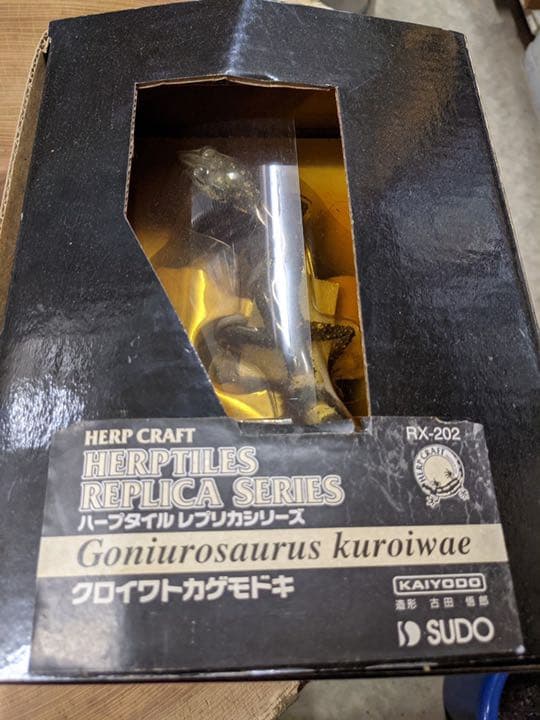 ハープタイル レプリカシリーズ クロイワトカゲモドキ