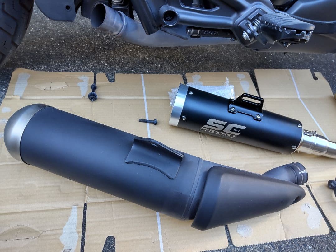 レブル　SCマフラー