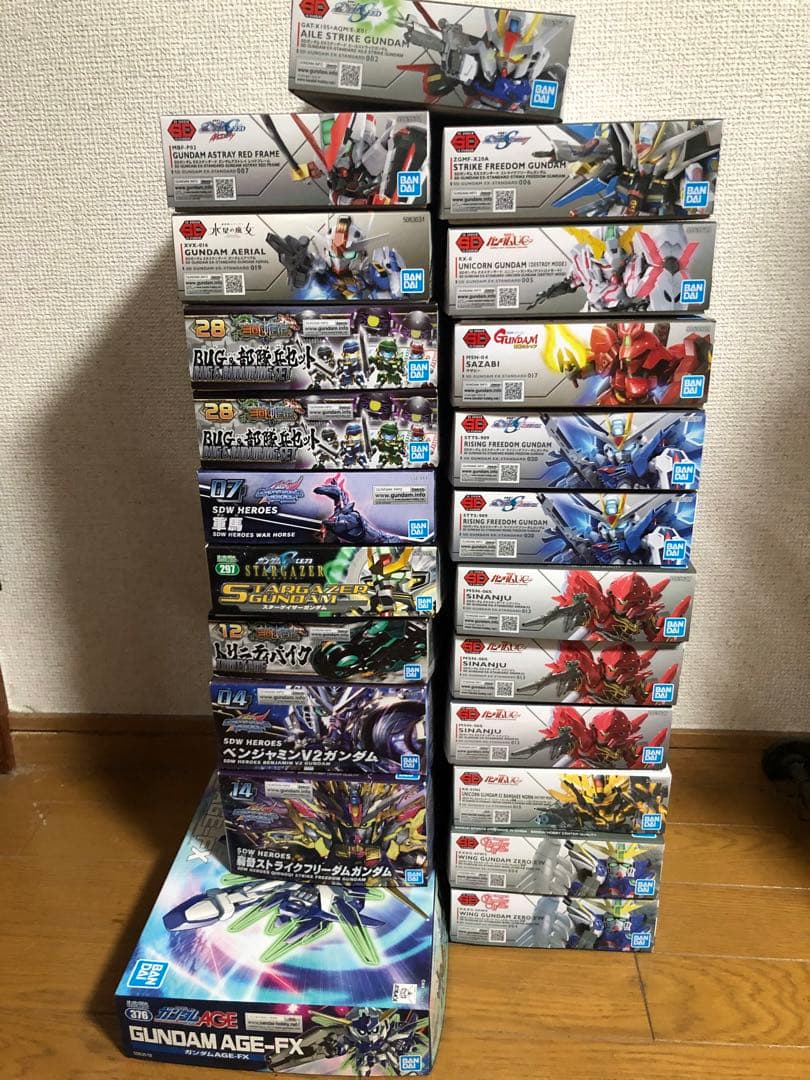 22点セット SDガンダム EX-STANDARD BB戦士【新品未開封】