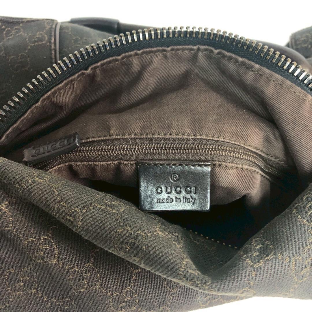 GUCCI グッチ GGキャンバス ハンドバッグ ブラウン レディース ブランド