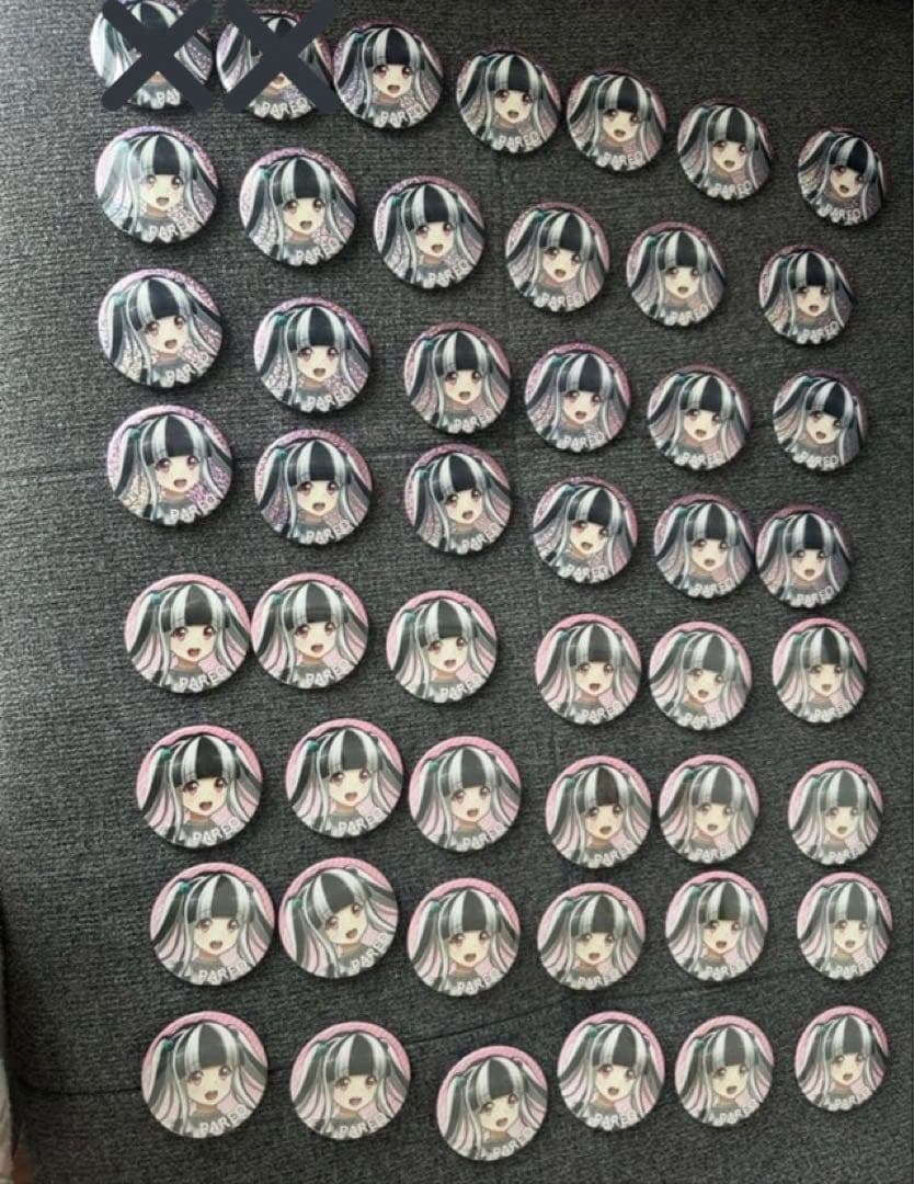 バンドリ あるあるcity 缶バッジ パレオ