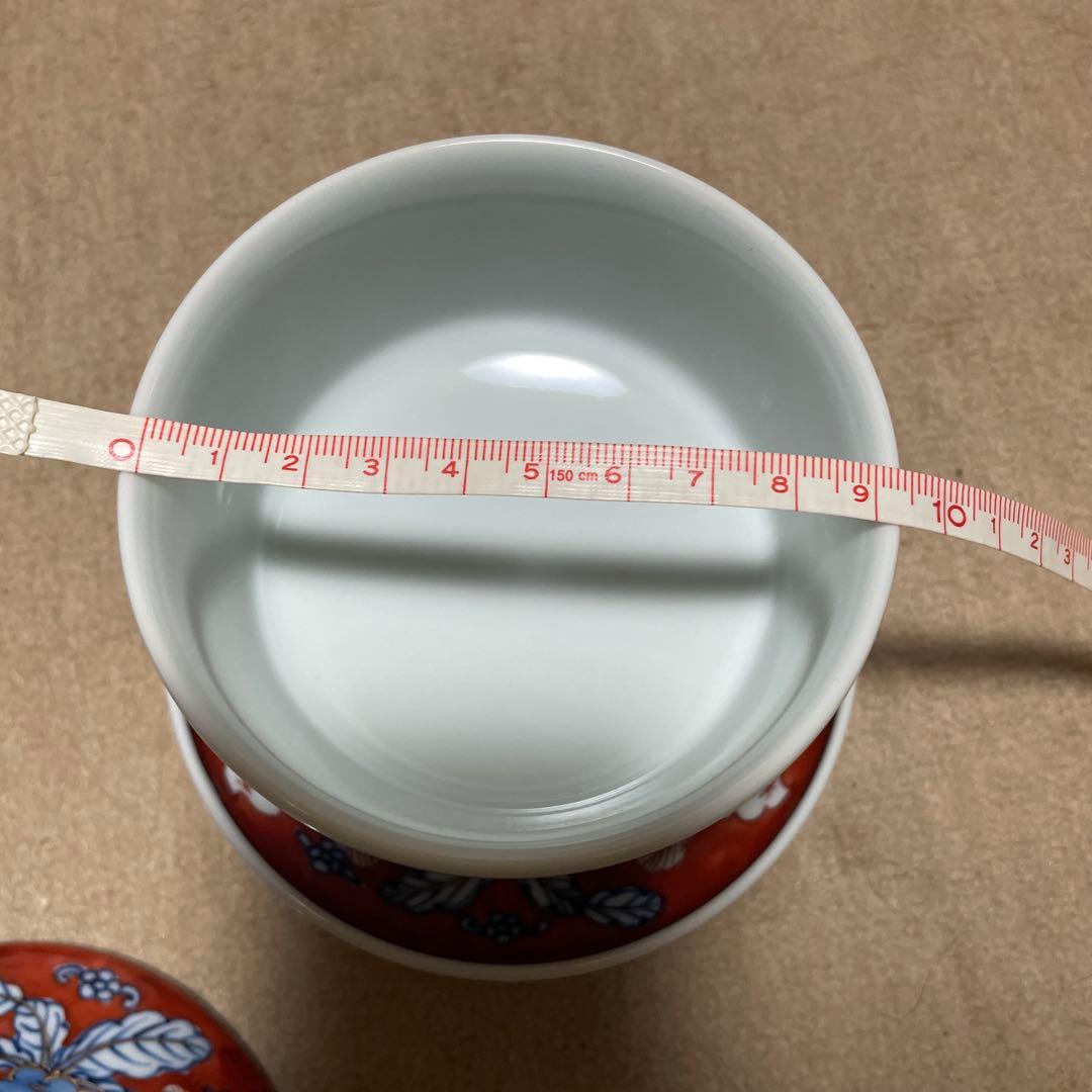 先代源右衛門　古伊万里風蕪絵　蒸椀未開封　傳　日本の器　木箱あり