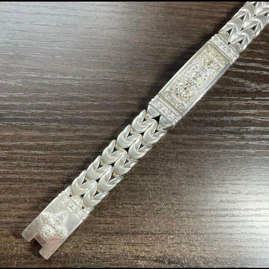 ブレスレット ヴィンテージ 金剛杵 ヴァジュラ 帝釈天 シルバー 925