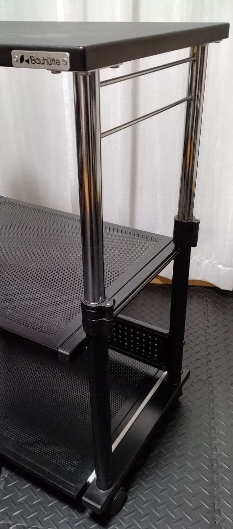 Bauhutte バウヒュッテ 昇降式 プリンター台 BHS-600P-BK