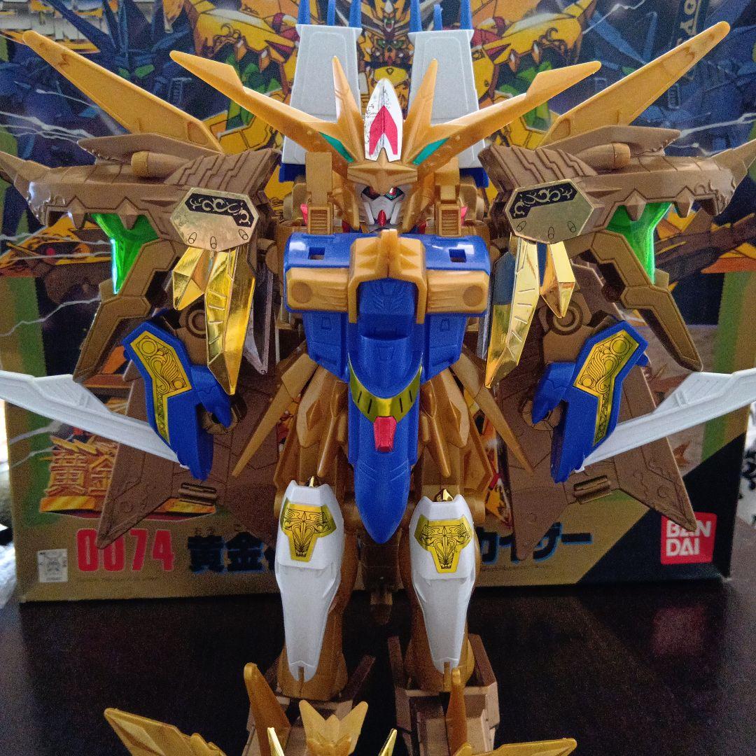 元祖SDガンダム0074　黄金神スペリオルカイザー 組立済