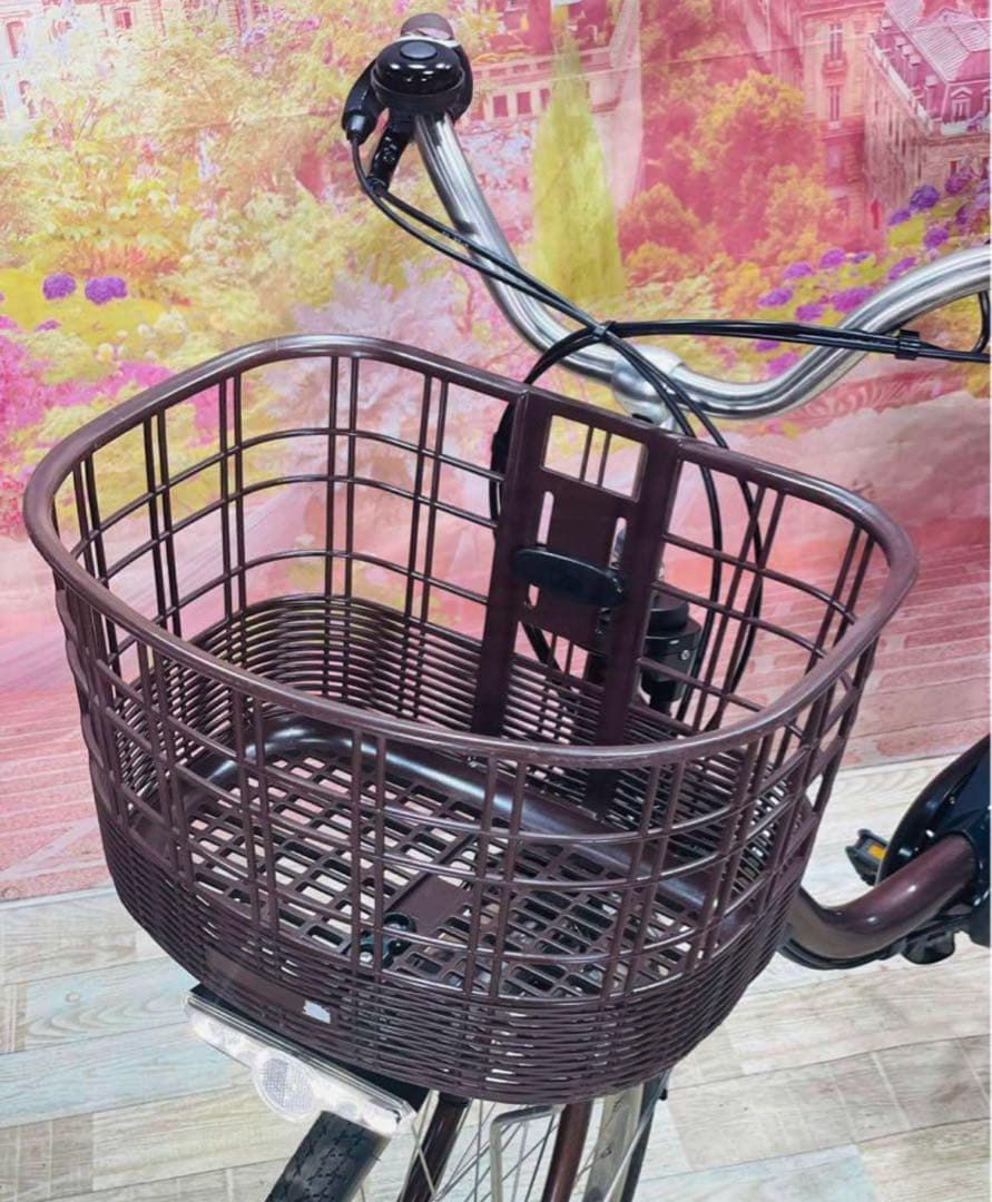 K2443 電動自転車パナソニック ママチャリ 24インチ 送料無料