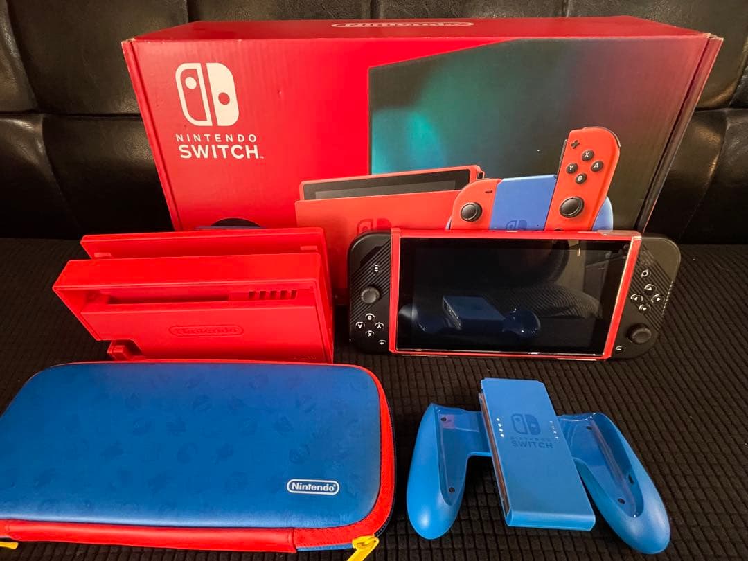 Nintendo Switch 本体 マリオ仕様　◯ACアダプター無し