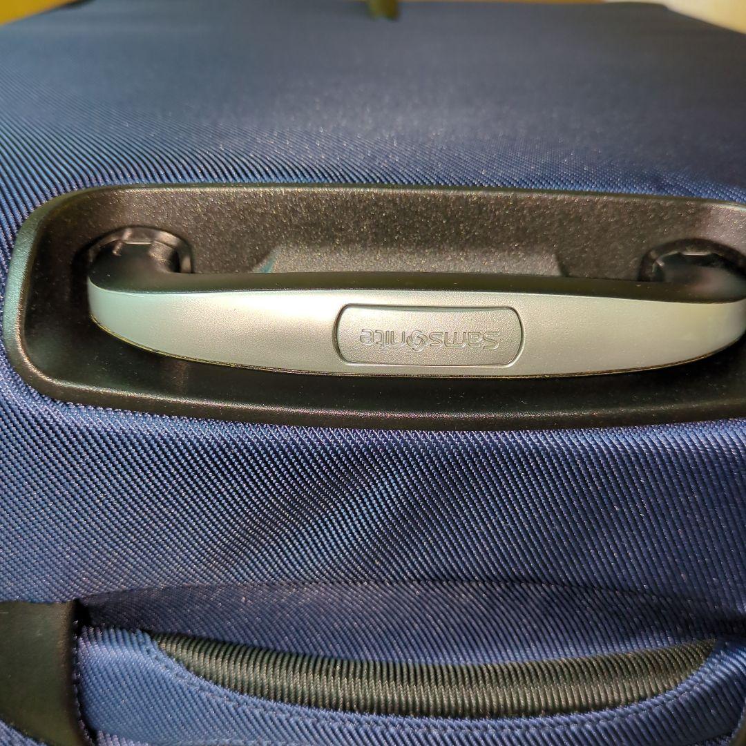 美品！Samsoniteサムソナイト ネイビー 57L ソフト キャリーケース