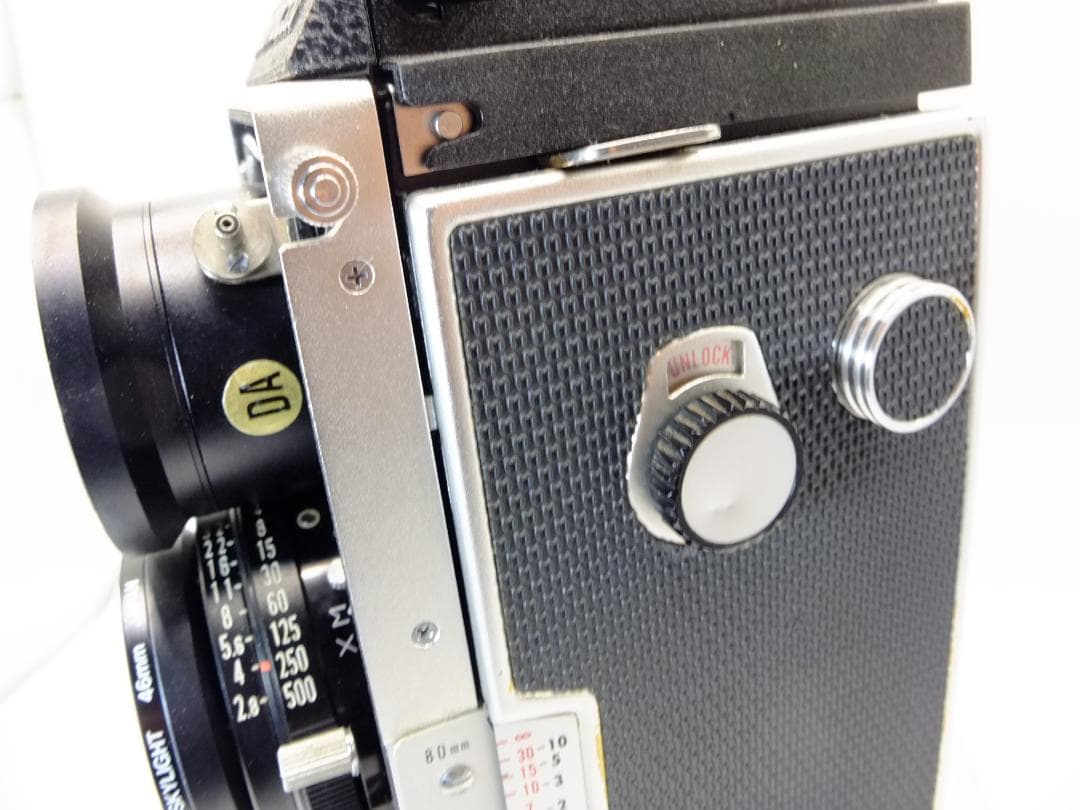 【実写確認済整備品】マミヤC220プロフェッショナル／セコール80mmf2.8付