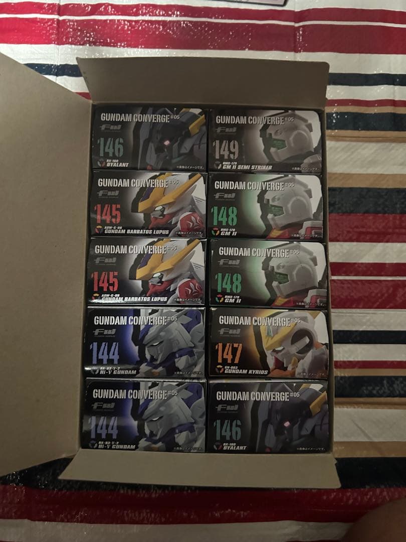 ガンダムコンバージ box3種まとめ売り