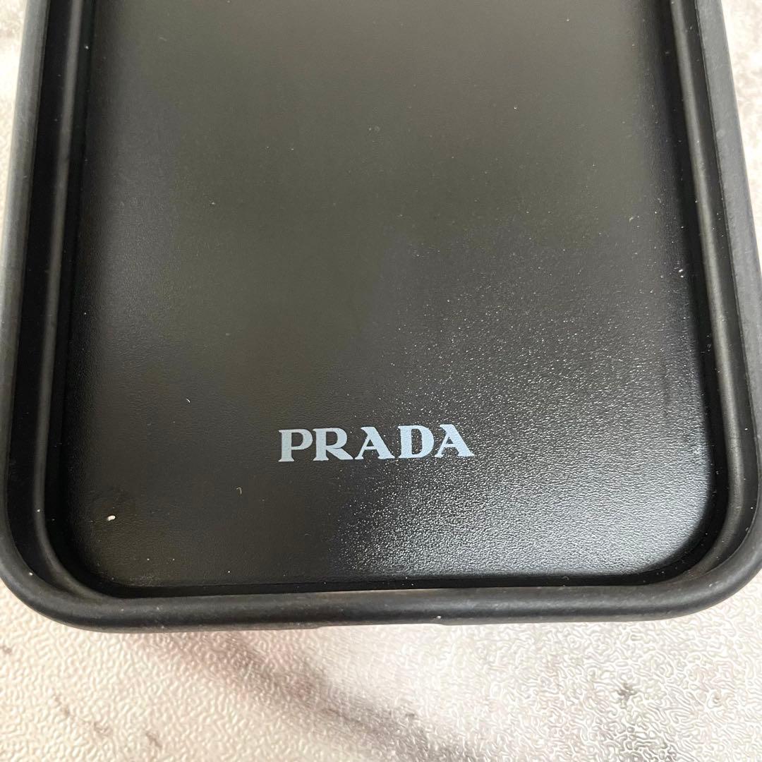 極美品✨プラダ　iPhone15ProMax用ケース　三角ロゴ　ピンク