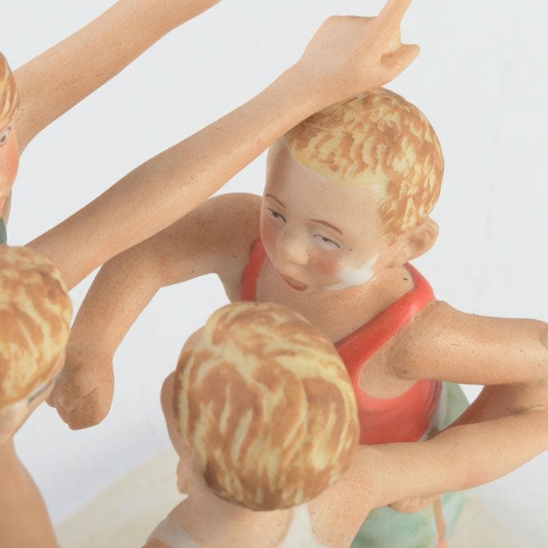 ノーマンロックウェル　フィギュリン　陶器人形　置物　C　9303