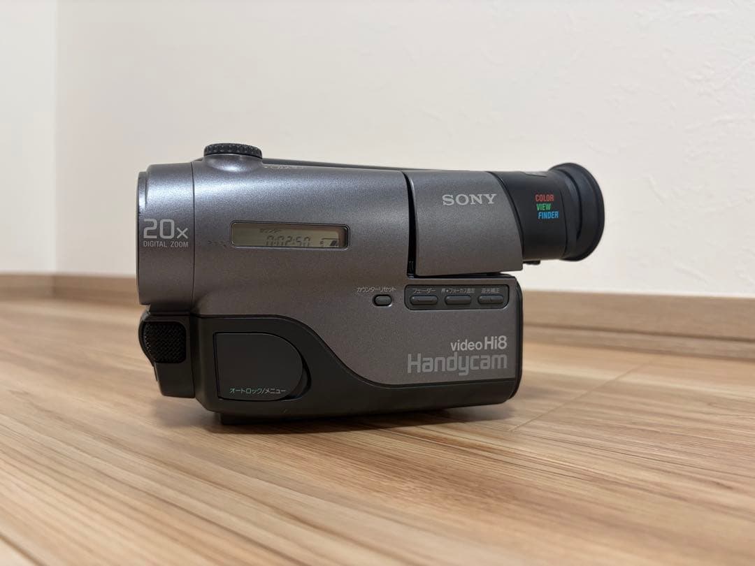 （動作確認済）SONY Hi8 Handycam 8ミリビデオカメラ