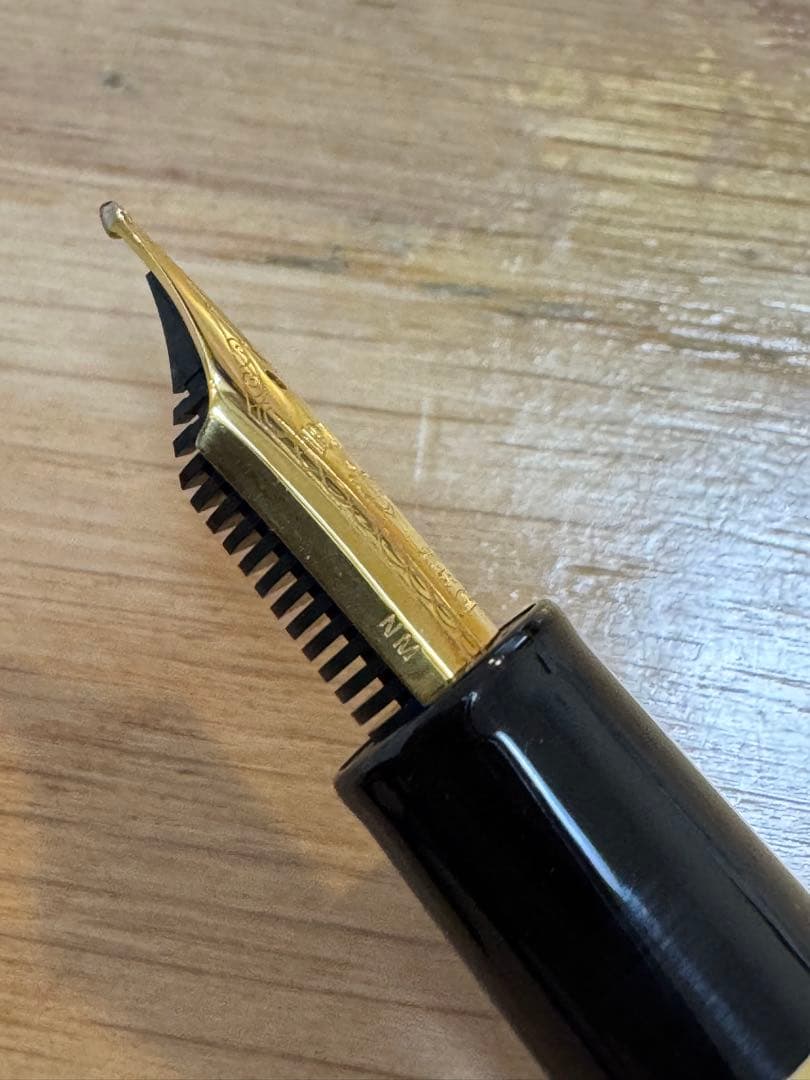 美品 SAILOR セーラー 万年筆 21K 875 nm ゴールド 21金