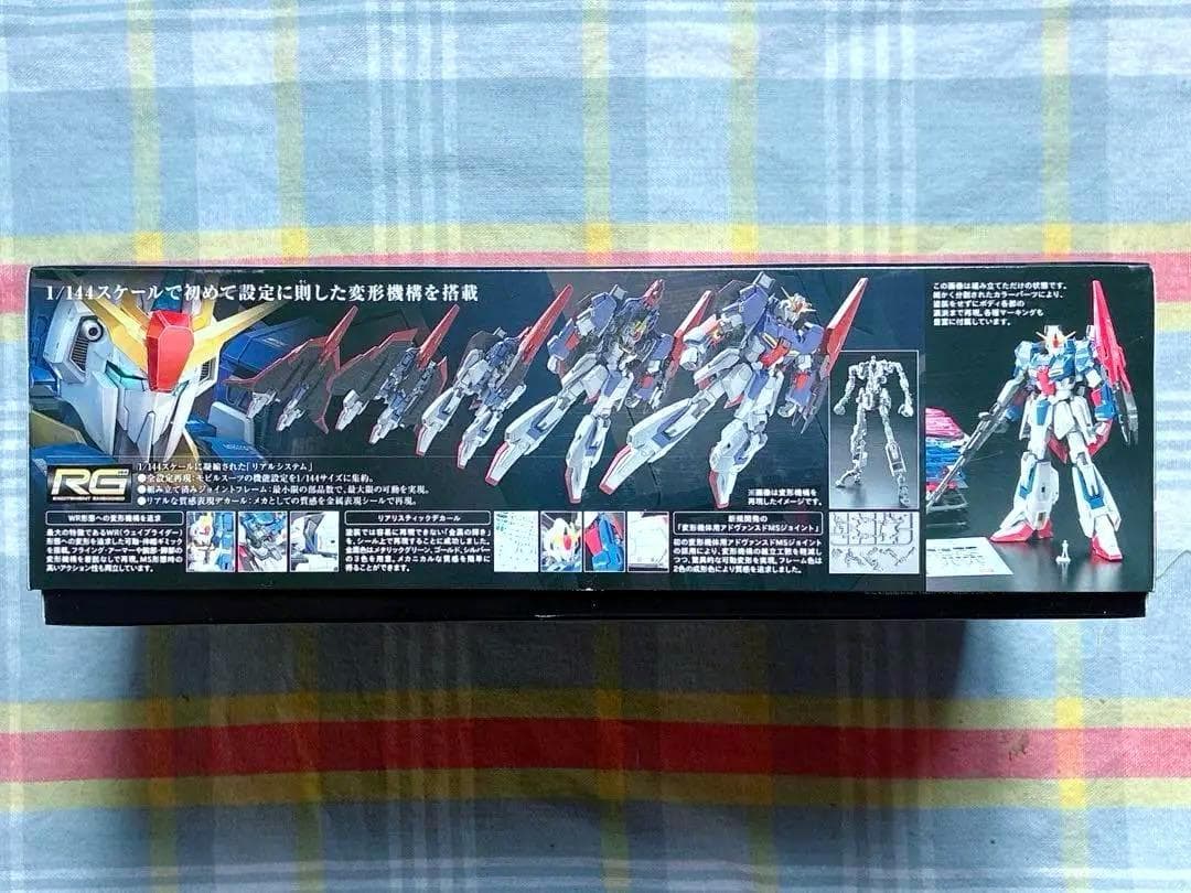 初版品 美品 赤バンダイ RG 1/144 Zガンダム リアルグレード 状態良好