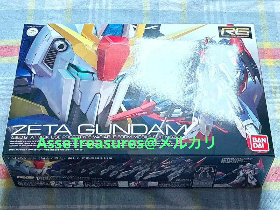初版品 美品 赤バンダイ RG 1/144 Zガンダム リアルグレード 状態良好