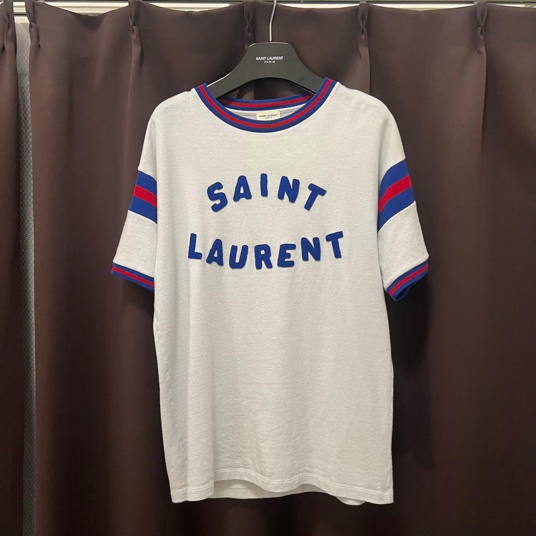 ヒ*ロ様 SAINT LAURENT ロゴ Tシャツ M