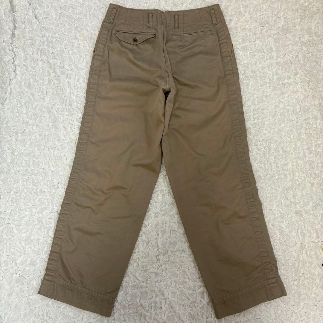 kolor カラー チノ パッカリング ブサイクパンツ