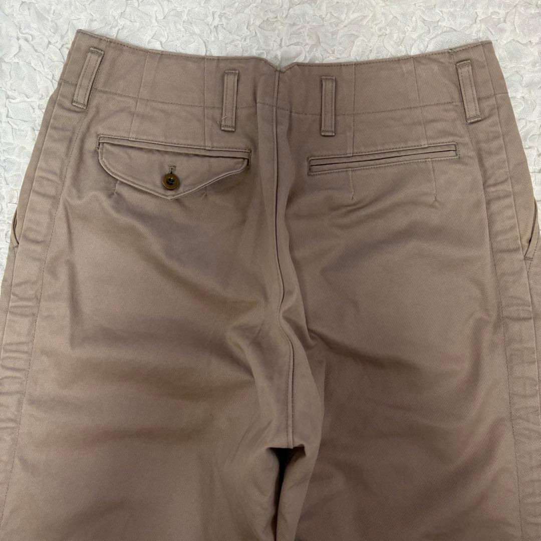 kolor カラー チノ パッカリング ブサイクパンツ