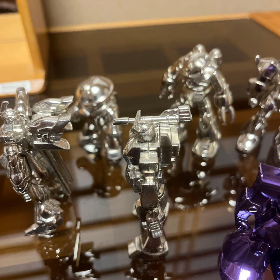最終値引【廃盤品:大レア】超合金の塊　ガンダム　7種セット　コレクションケース付