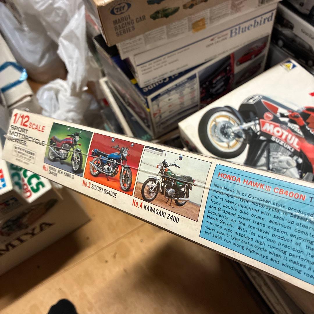青島Honda CB400N Touring 1/12 プラモデル絶版